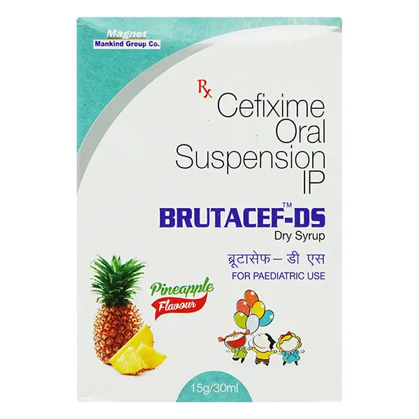 Brutacef-DS Dry Syrup Pineapple